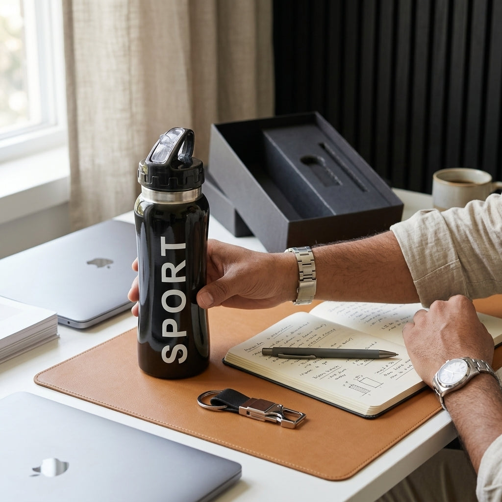 Executive Onyx Sport 3-Piece Suite - Personalized Corporate Gift Set