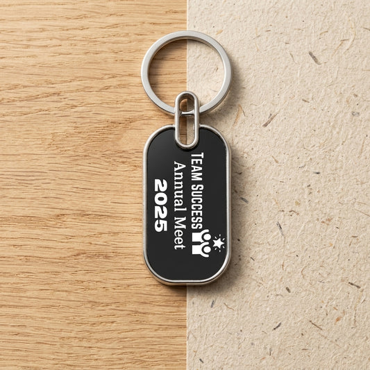 Custom Printed Keychain for Gifting and Brand Recognition